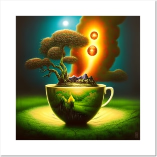 World in a Teacup Posters and Art